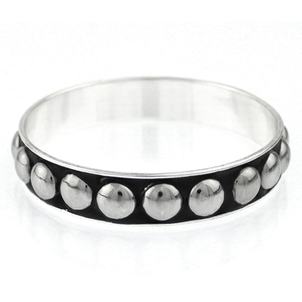 1.4cm Bubble Bead Bangle Bracelet