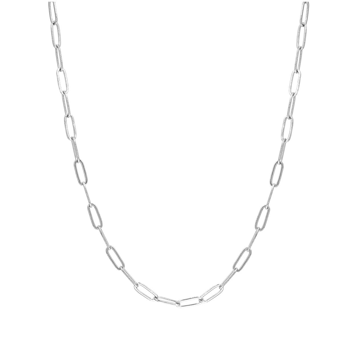 15" Paperclip chain Necklace