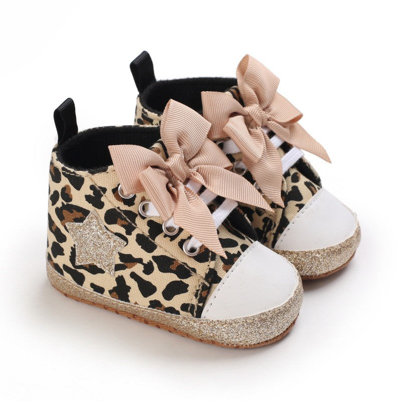 Infant Glitz Sneaker - Leopard