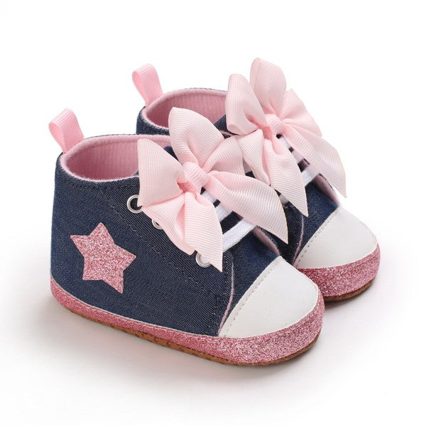 Infant Glitz Sneaker - Denim