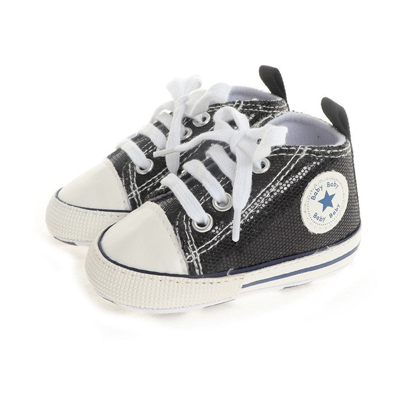 Infant Glitz Sneaker - Black