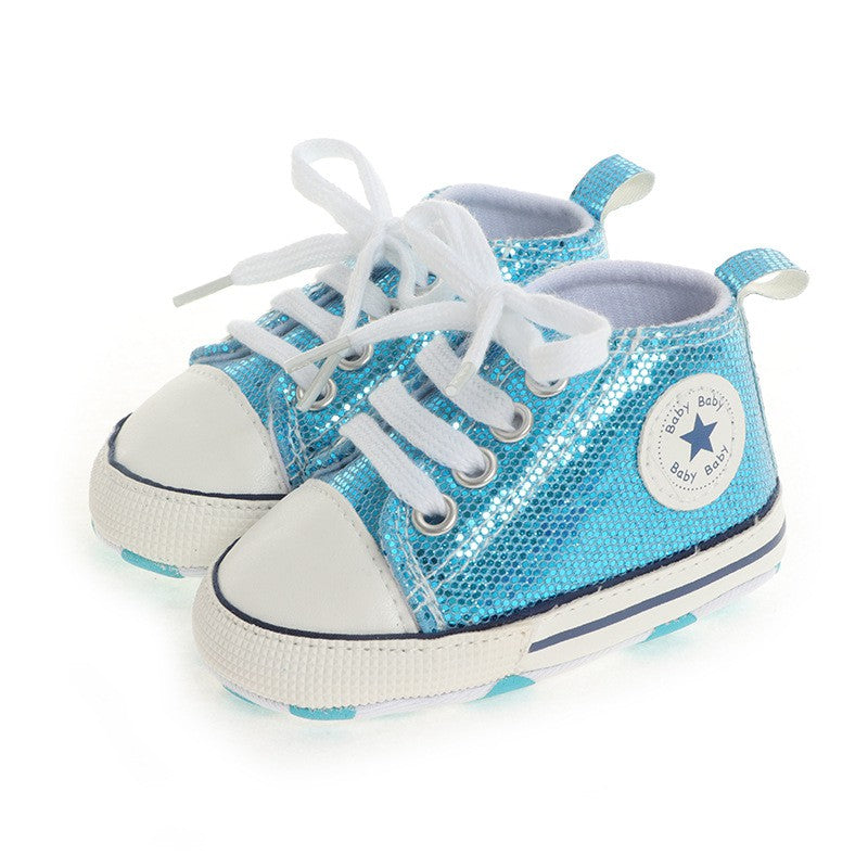 Infant Glitz Sneaker - Turquoise