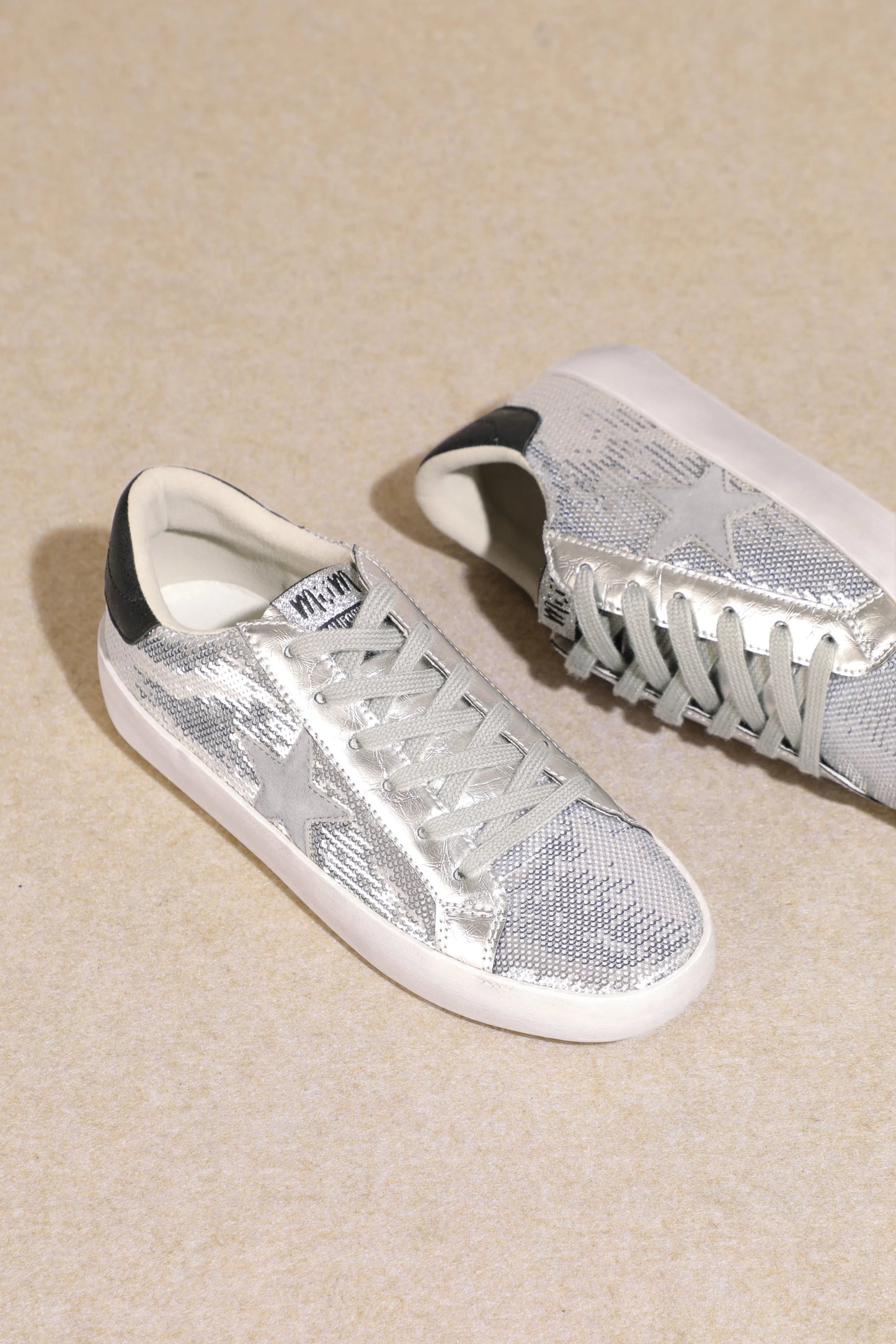 Brady Silver Star Sneaker