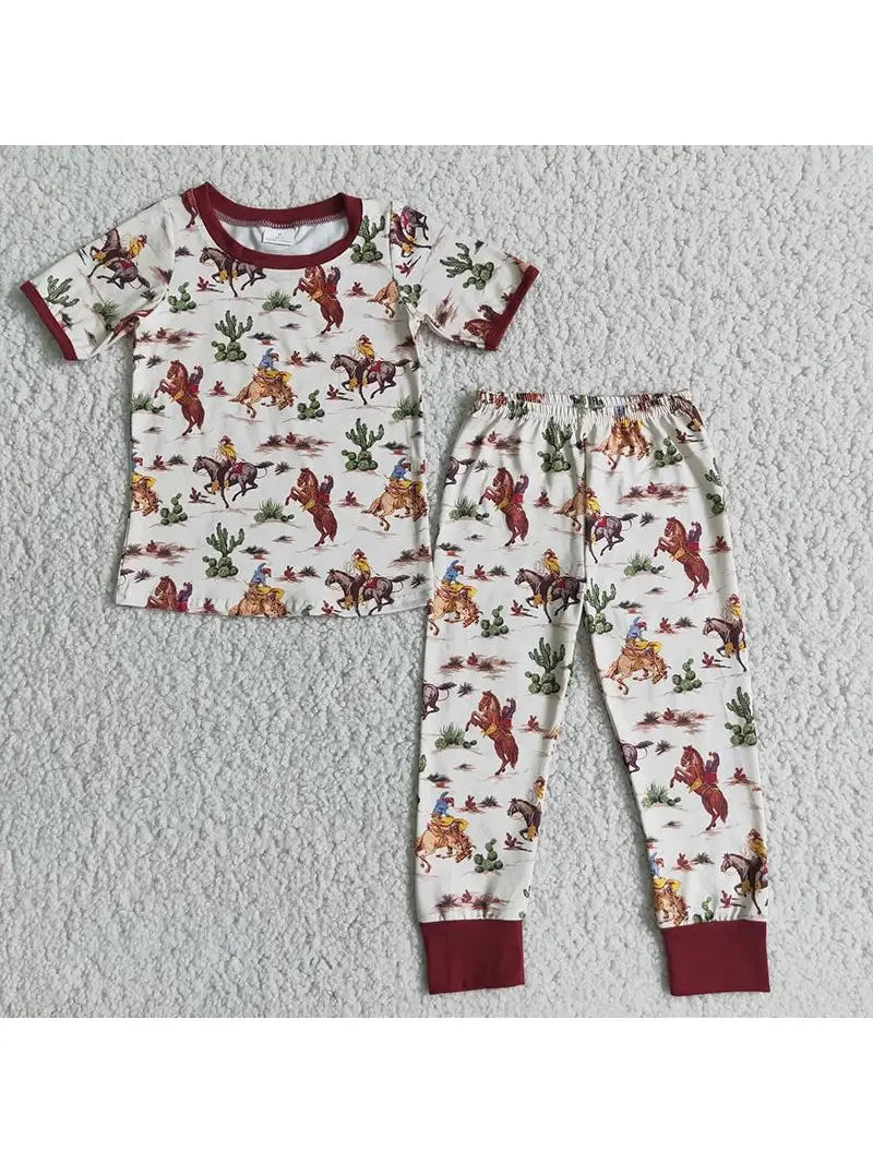 Cowboy pyjamas outlet