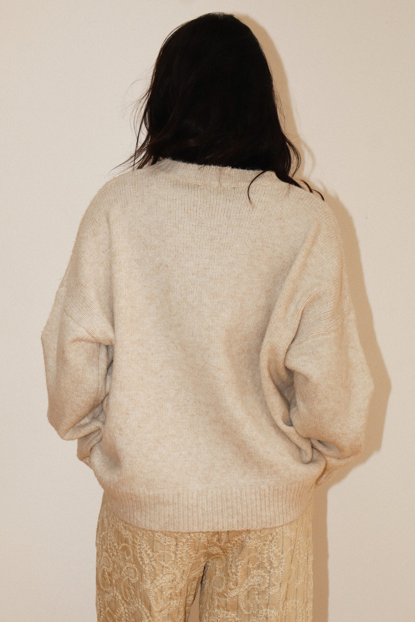 Embroidered Cowboy Sweater