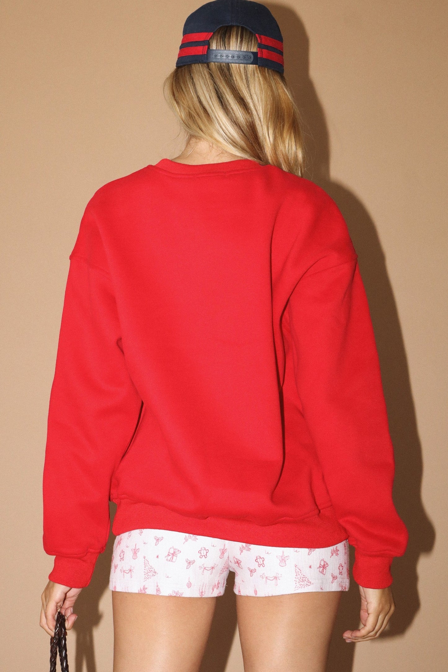 Santas Favorite Holiday Embroidered Sweatshirt