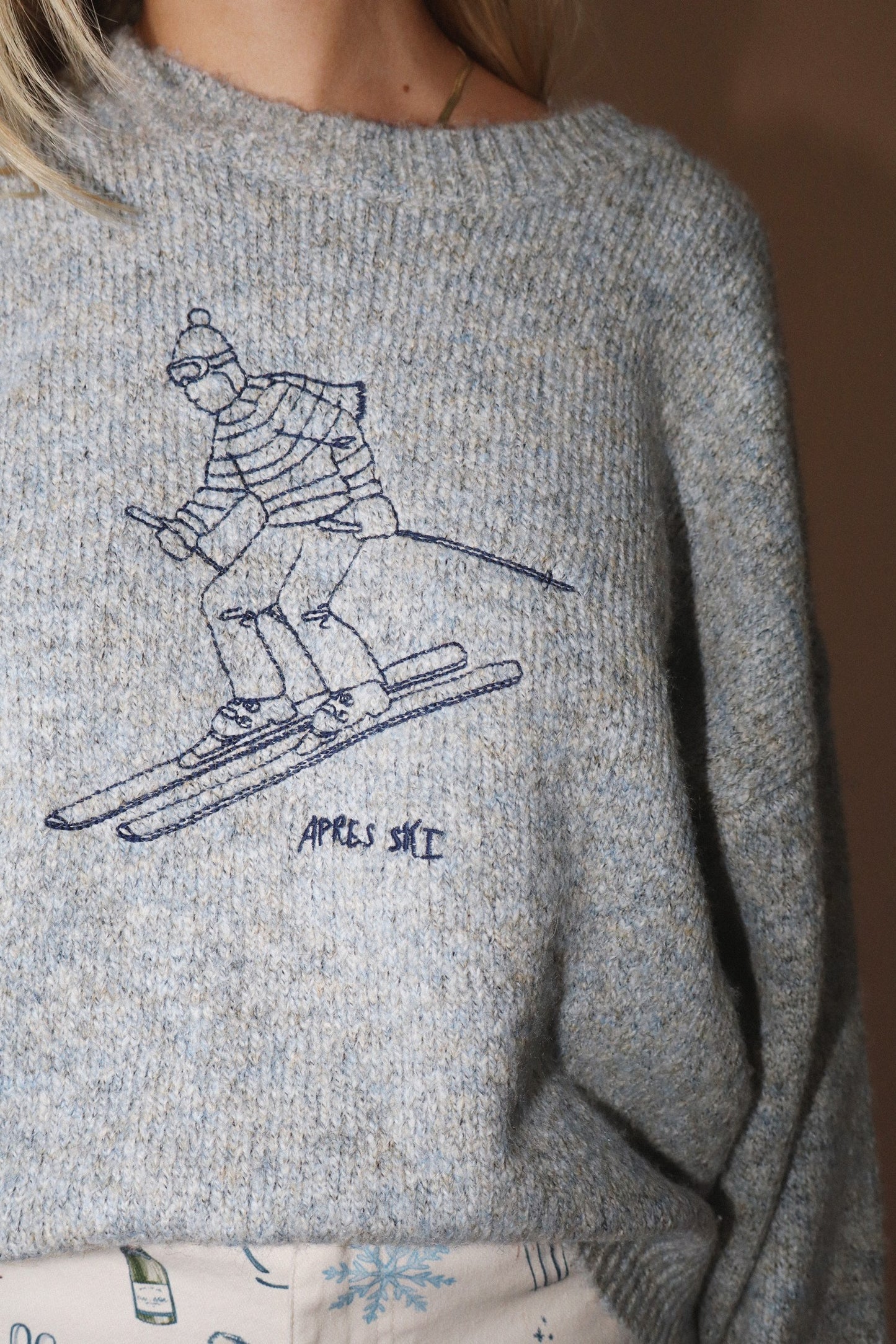 Apres Ski Embroidered Sweater