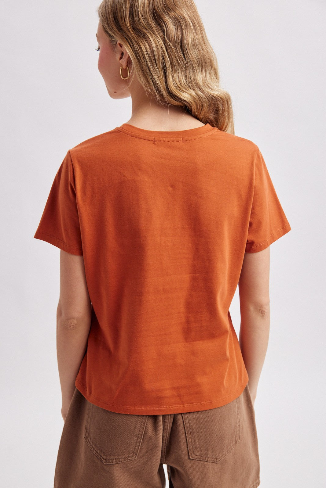 Rust Cowboy Hat & Rope Tee