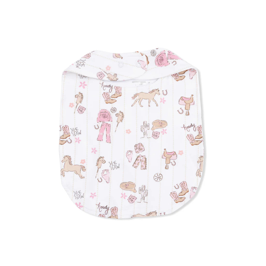Cowgirl Nursery Feeding Bib