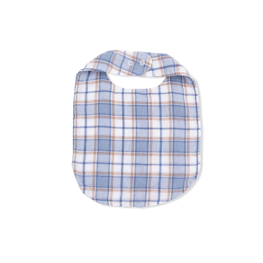 Western Boot Plaid Feeding Bib