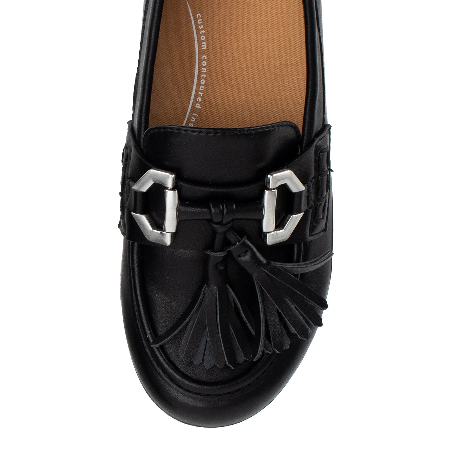 Yellow Box Erina Black Slip On Loafer