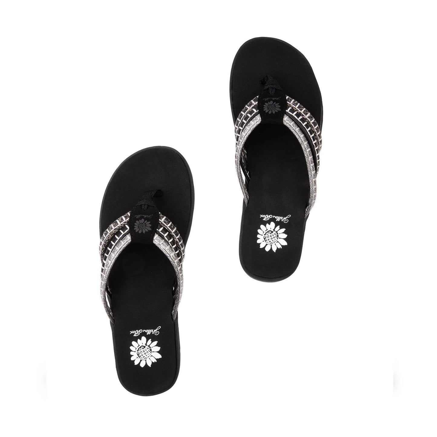 Yellow Box Fitzen Sandal in Black