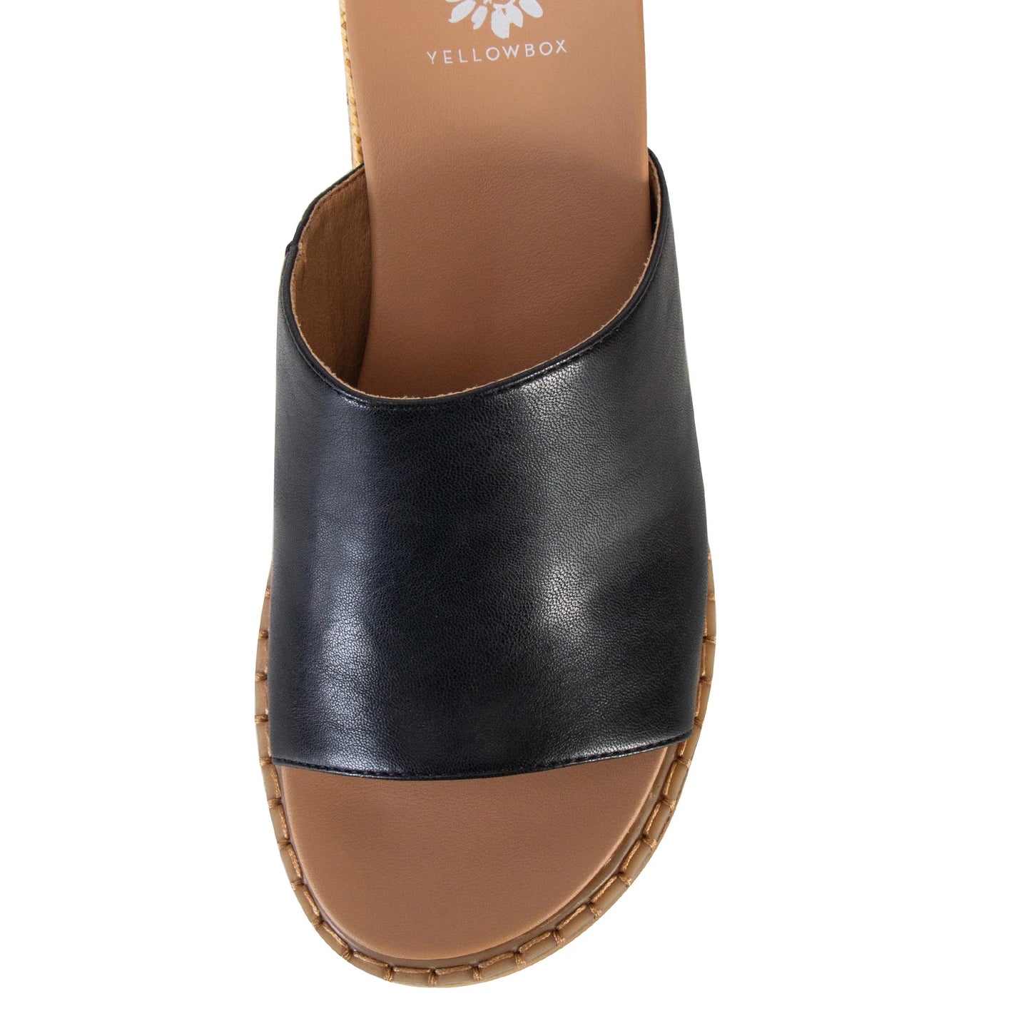 Yellow Box Marcie Sandal- Black