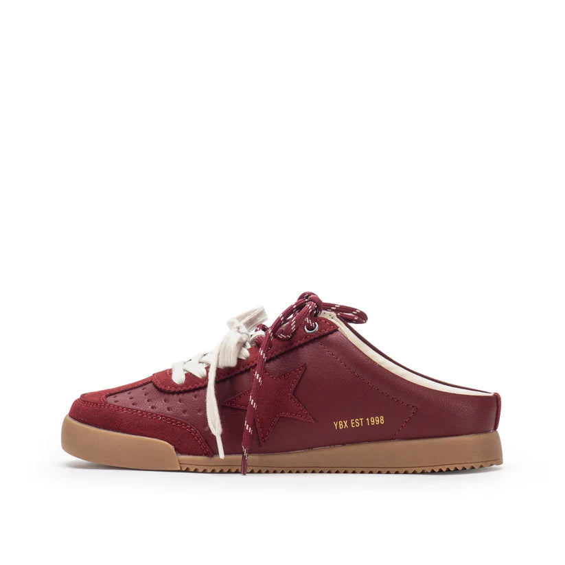 Yellow Box Nysa Slip On Sneaker- Burgundy