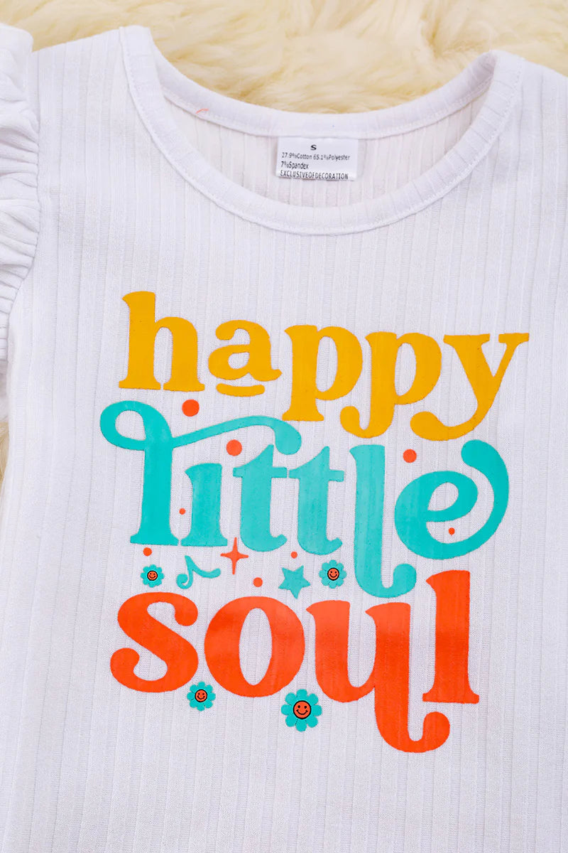 Girls Happy Soul Angel Sleeve Set