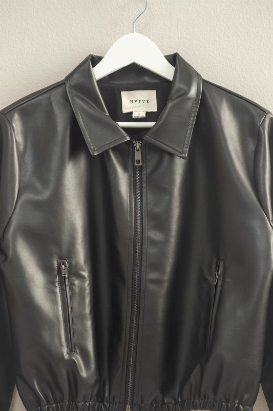 Black Zip Up Jacket