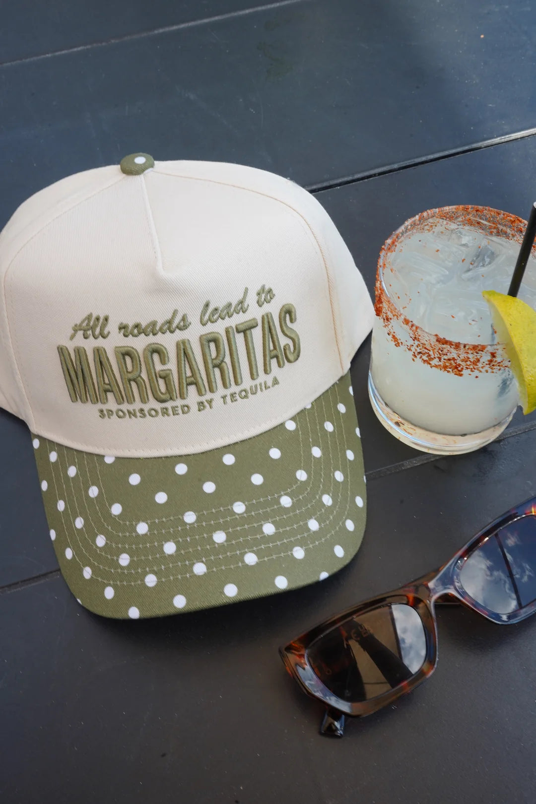 All Roads Lead to Margaritas Trucker Cap