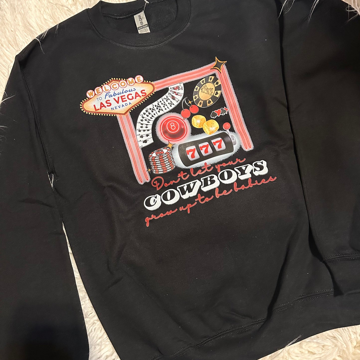 Vegas Cowboys Black Sweatshirt