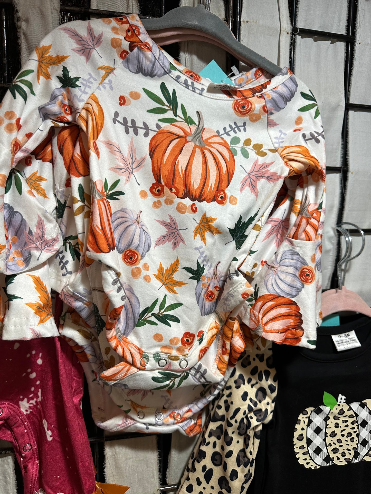 Infant Fall Bell Sleeve Onesie