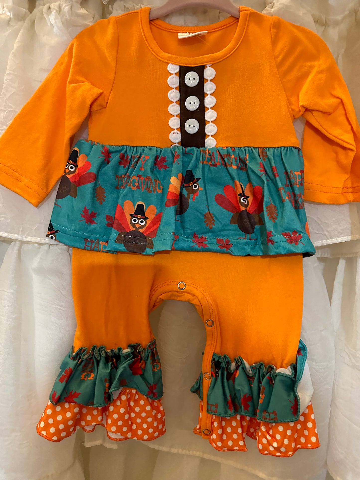 Happy Thanksgiving Romper