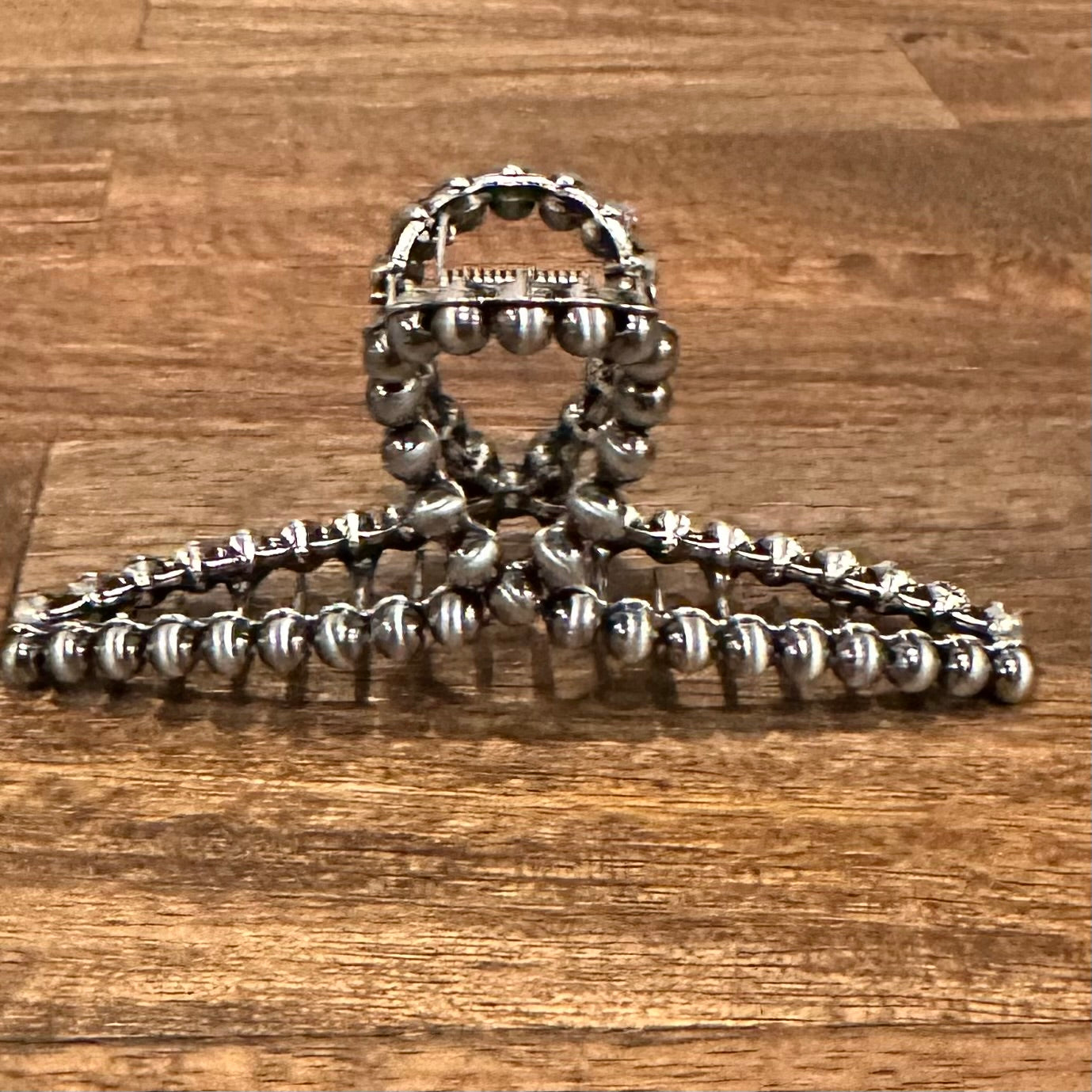 Navajo Pearl Swirl Hair Clip