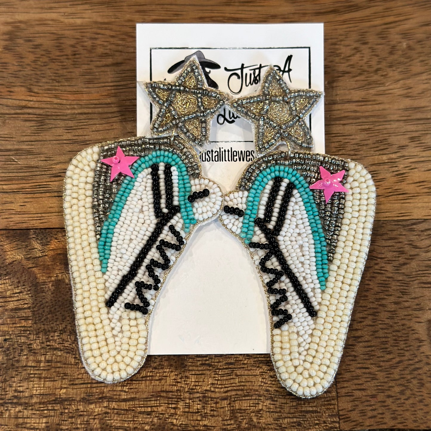 Beaded Tenny Earrings