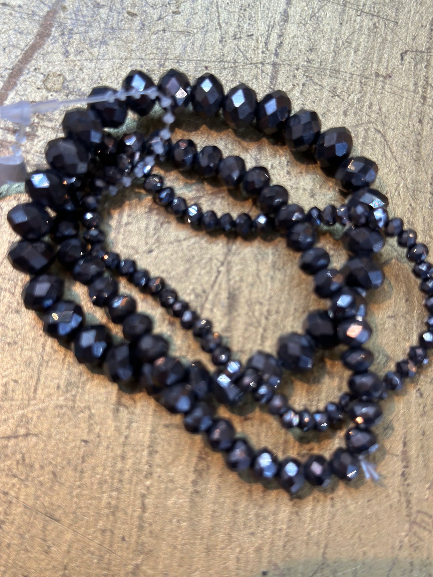 3 pc Stretch Crystal Bracelets
