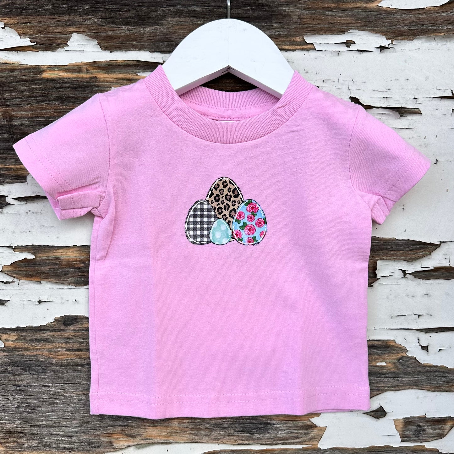 Infant Pink Easter Egg Tee