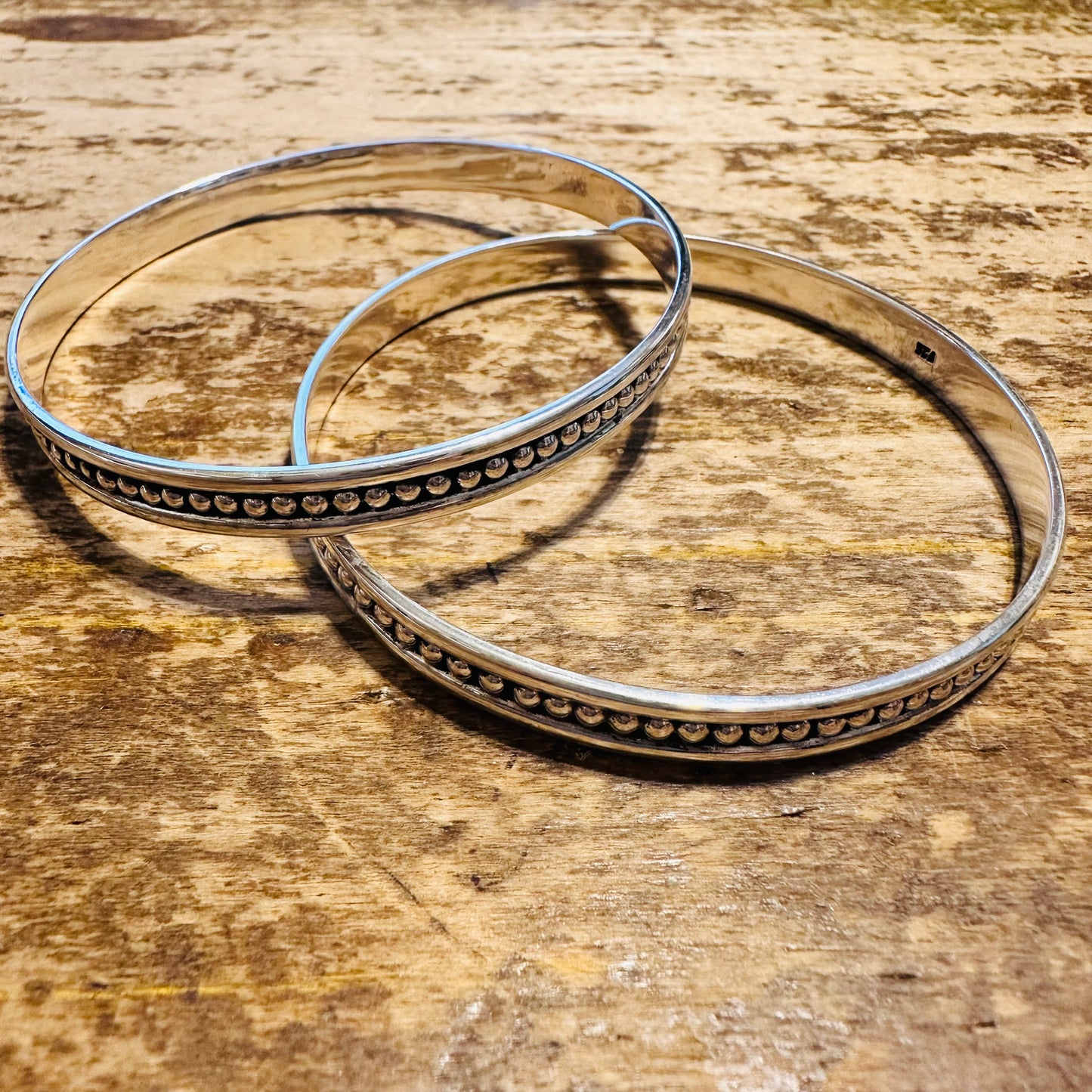 Tiny Shiny Sterling Bubble Bracelet