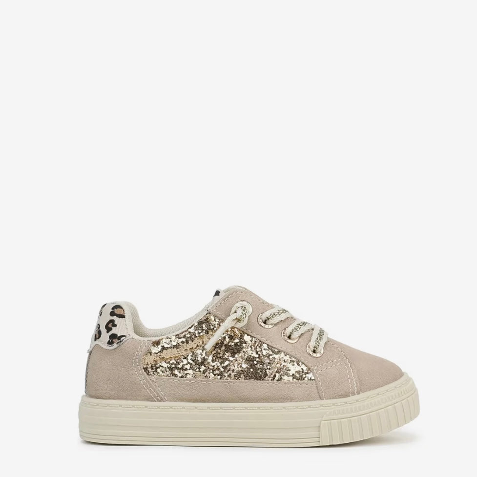 Toddler Blowfish Amaze Gold & Leopard Sneaker