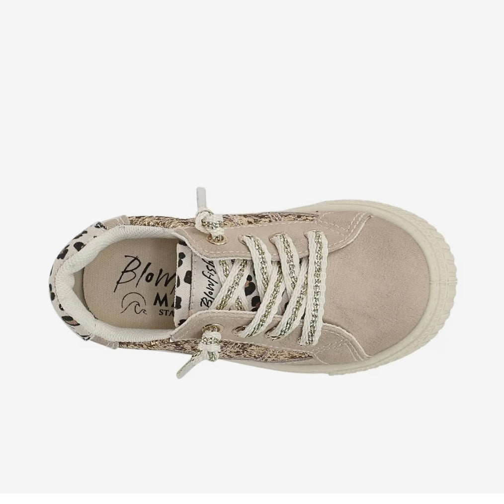 Toddler Blowfish Amaze Gold & Leopard Sneaker