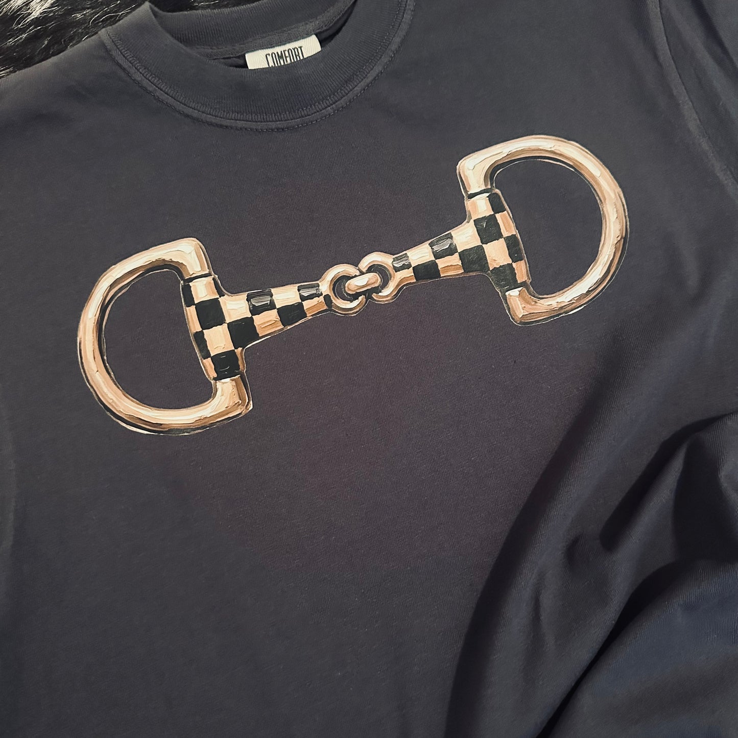 Checkered Bit Granite Tee