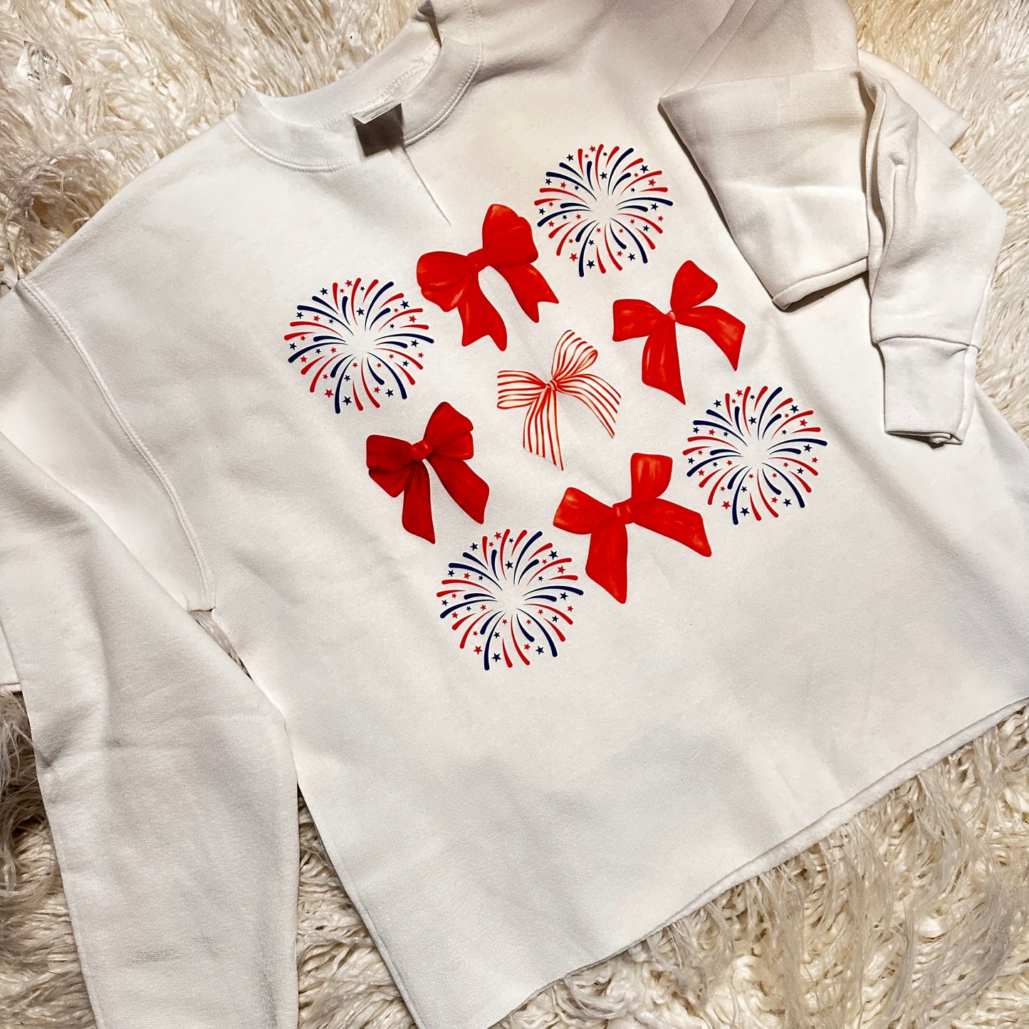 Coquettes & Fireworks Sweatshirt