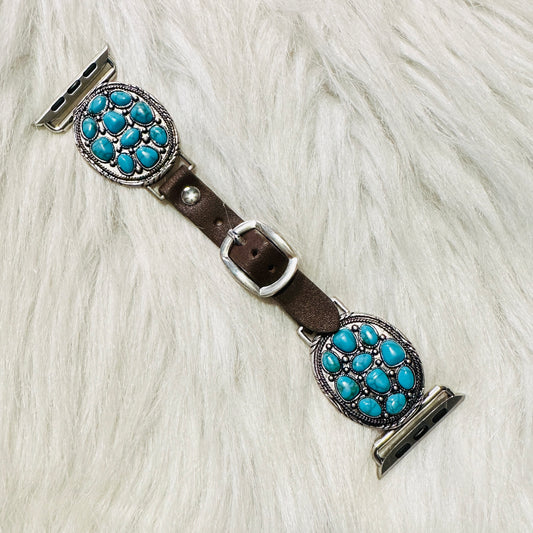 Turquoise Cluster Apple Watchband