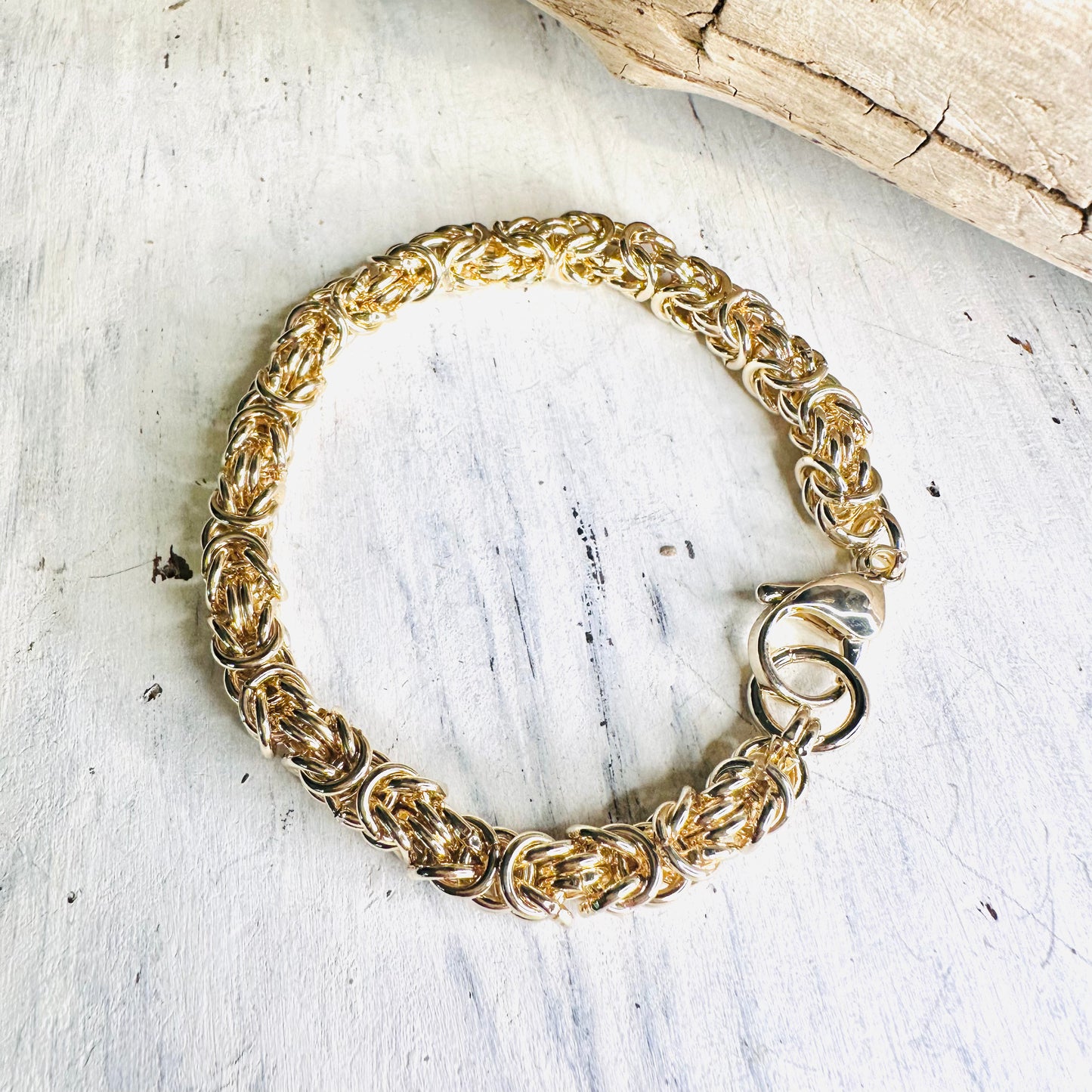 Gold Byzentine Bracelet