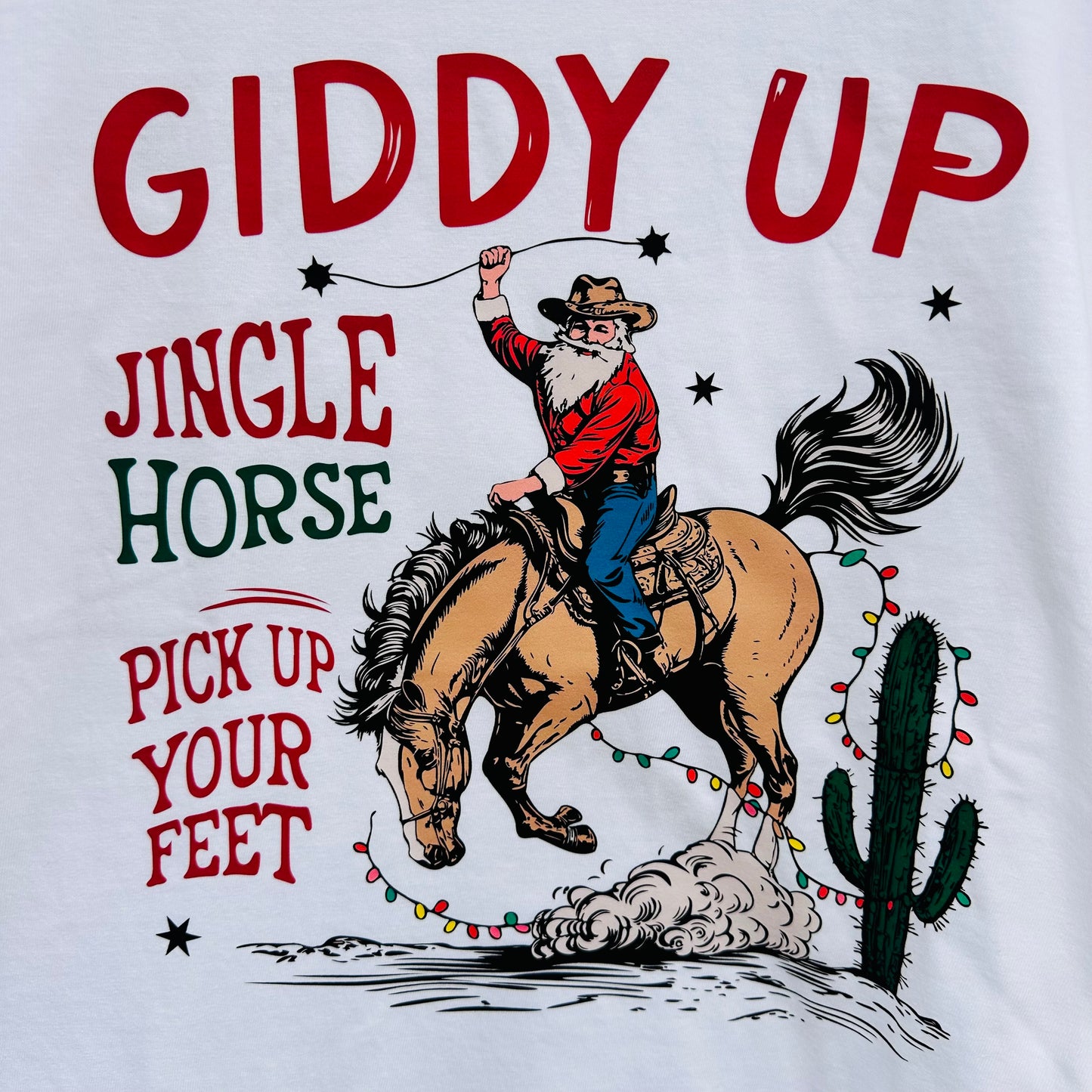 Giddy Up Jingle Horse Pick Up Your Feet