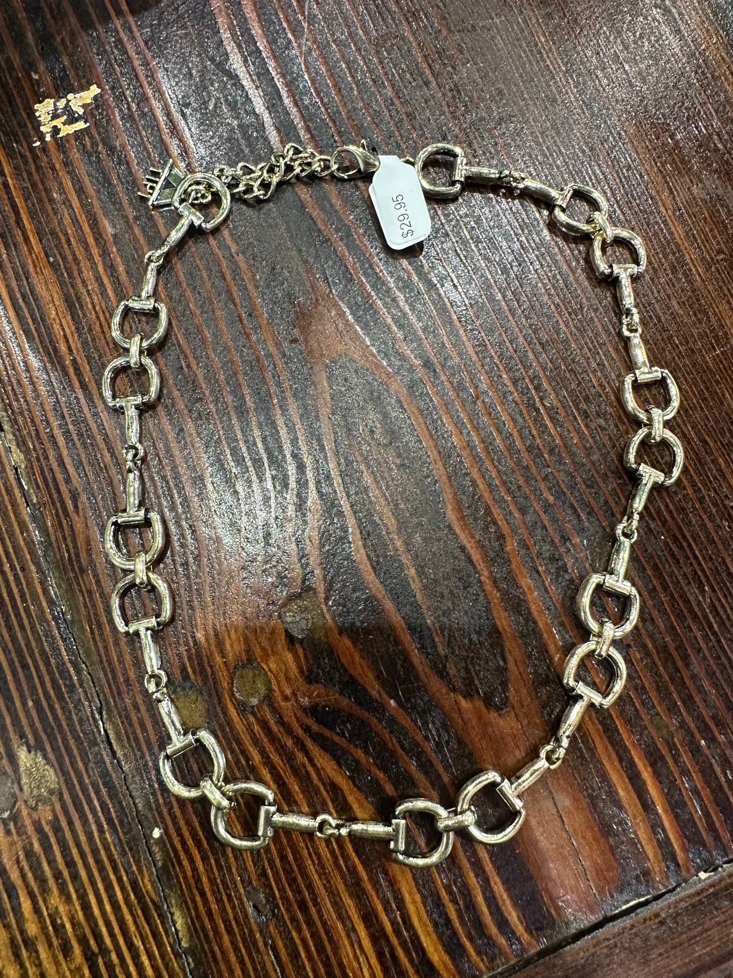 The Kentucky Bit Necklace in Gold