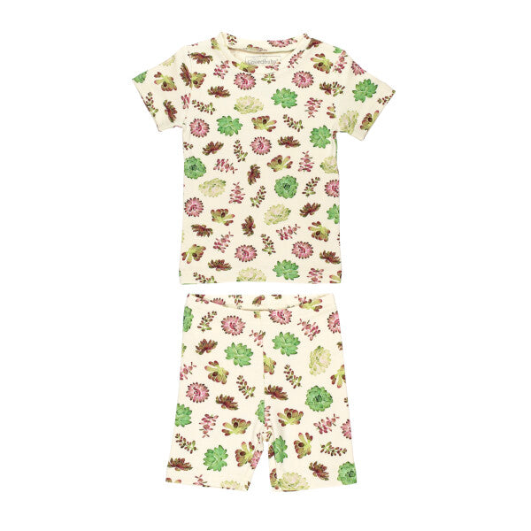 Kids Organic Succulent PJ Set