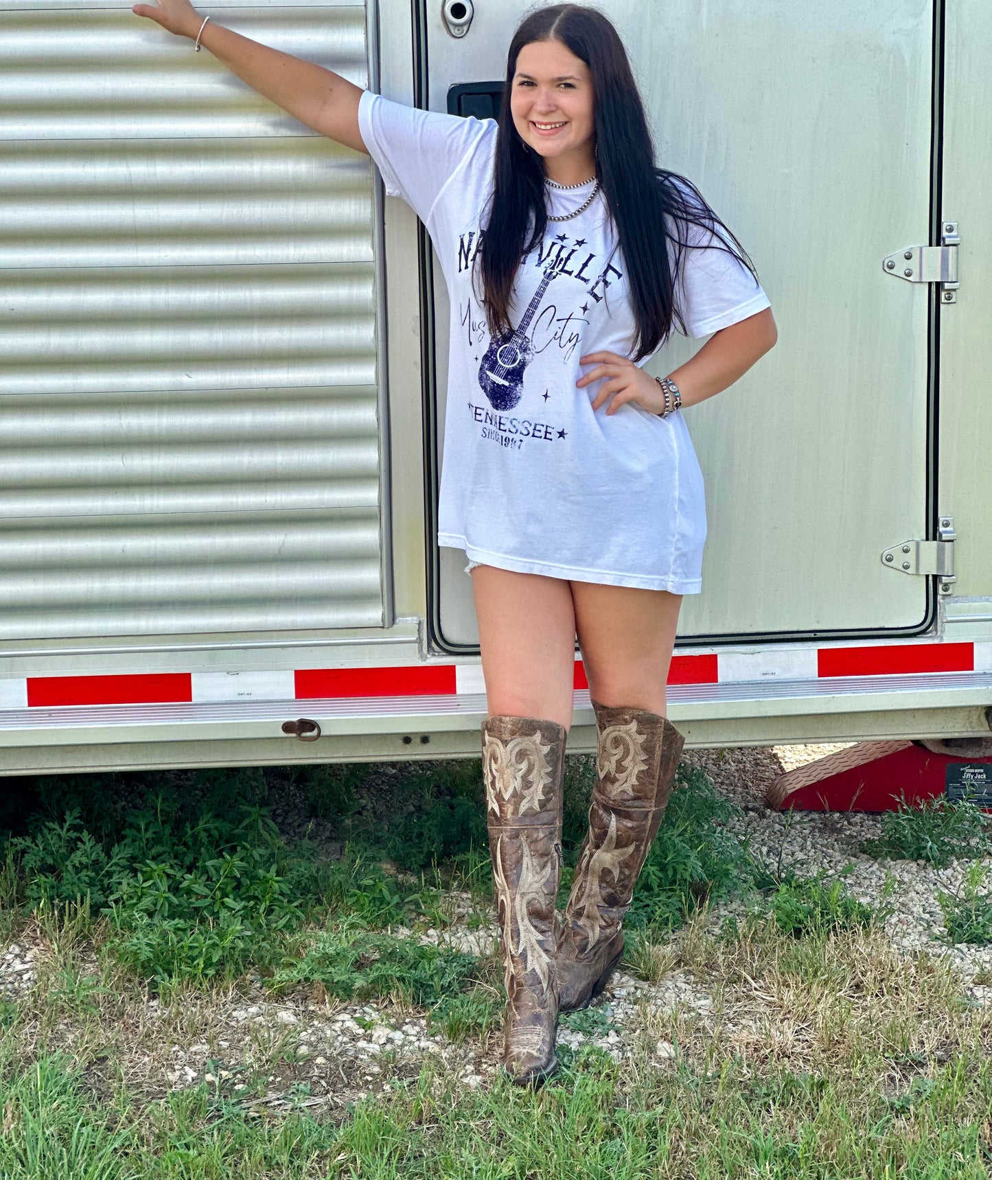 Nashville Music City Graphic Tee