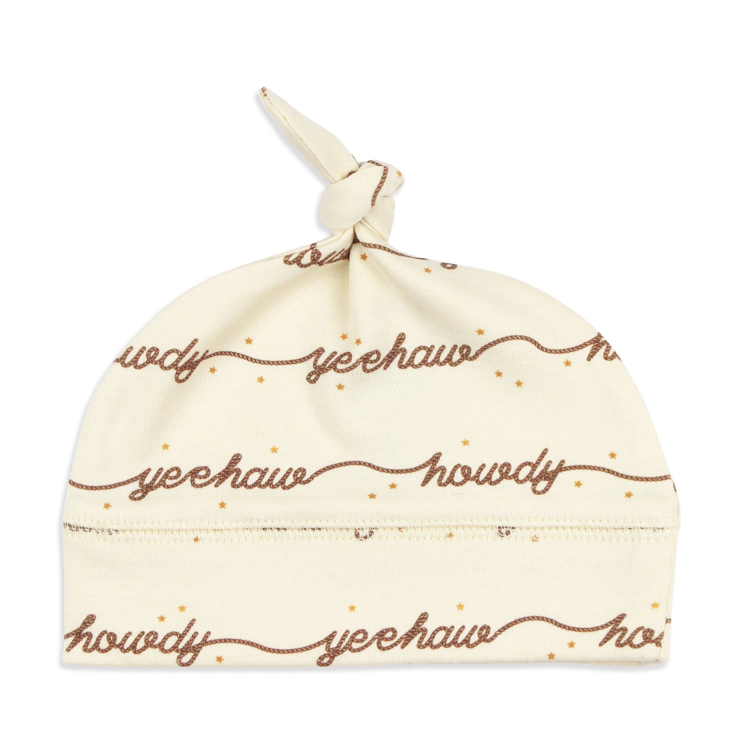 L'oved Baby Howdy Organic Knotted Hat