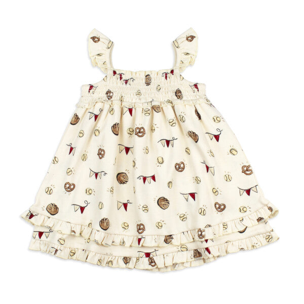 Infant & Toddler Girls Organic Game Day Summer Dress