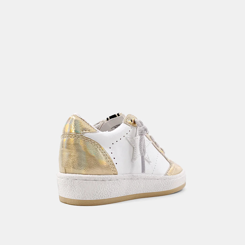 Shu Shop Paz Iridescent Gold Toddler/Kid Sneakers