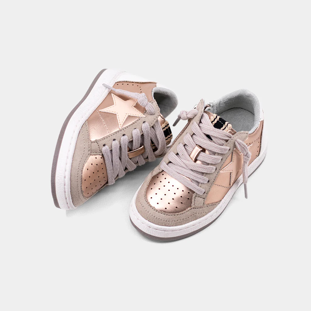 Paz Peach Toddler/Kids Sneakers by ShuShop