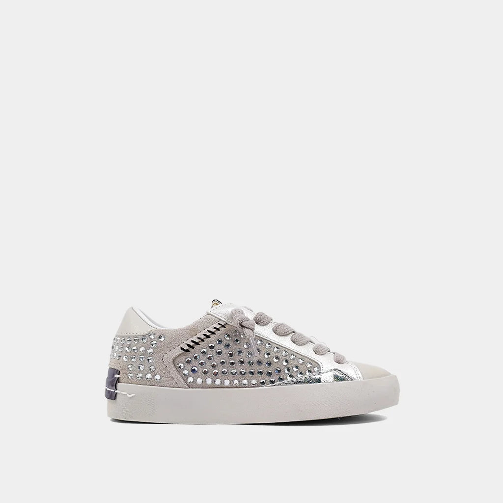 Ruby Light Grey Toddler & Kids Sneaker
