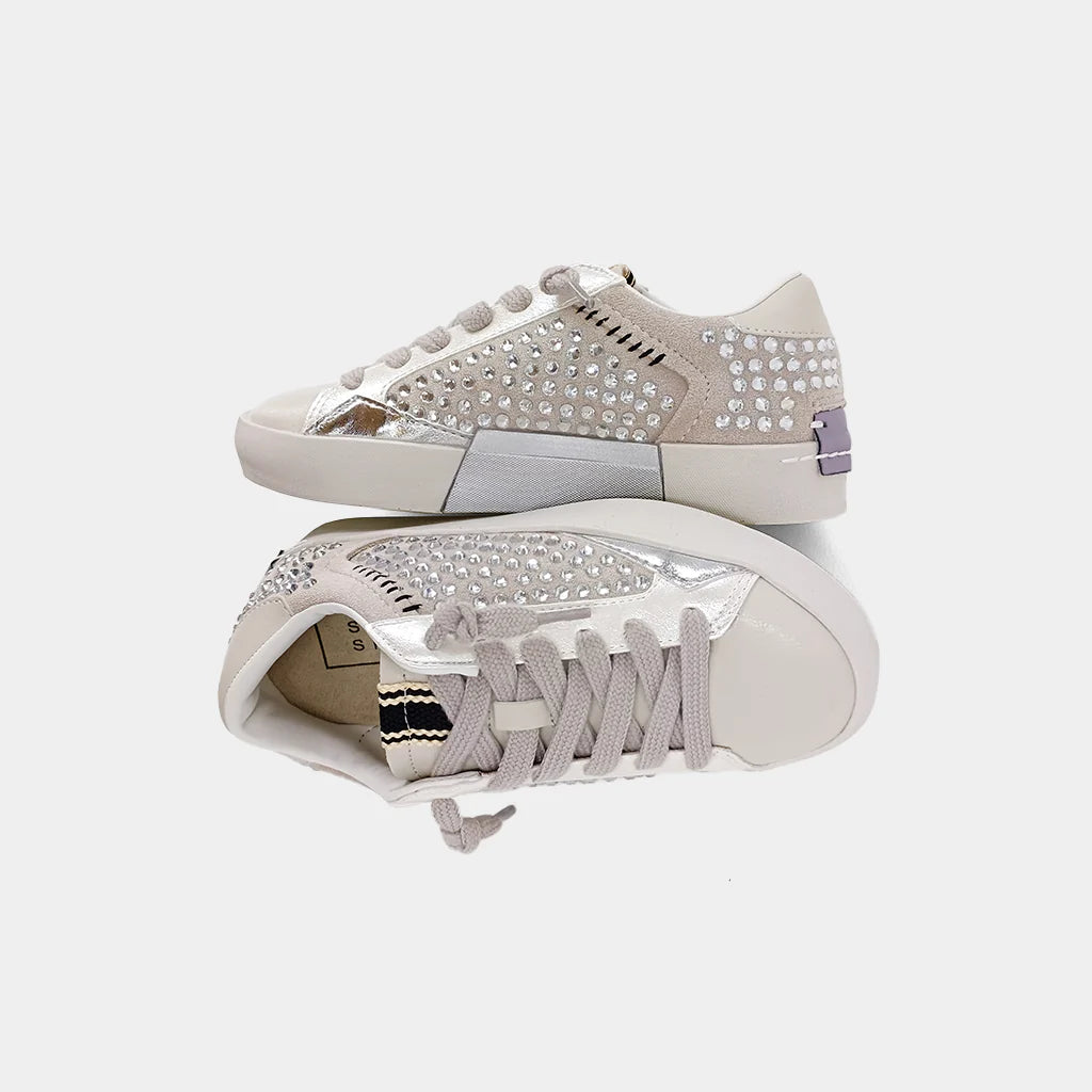 Ruby Light Grey Toddler & Kids Sneaker