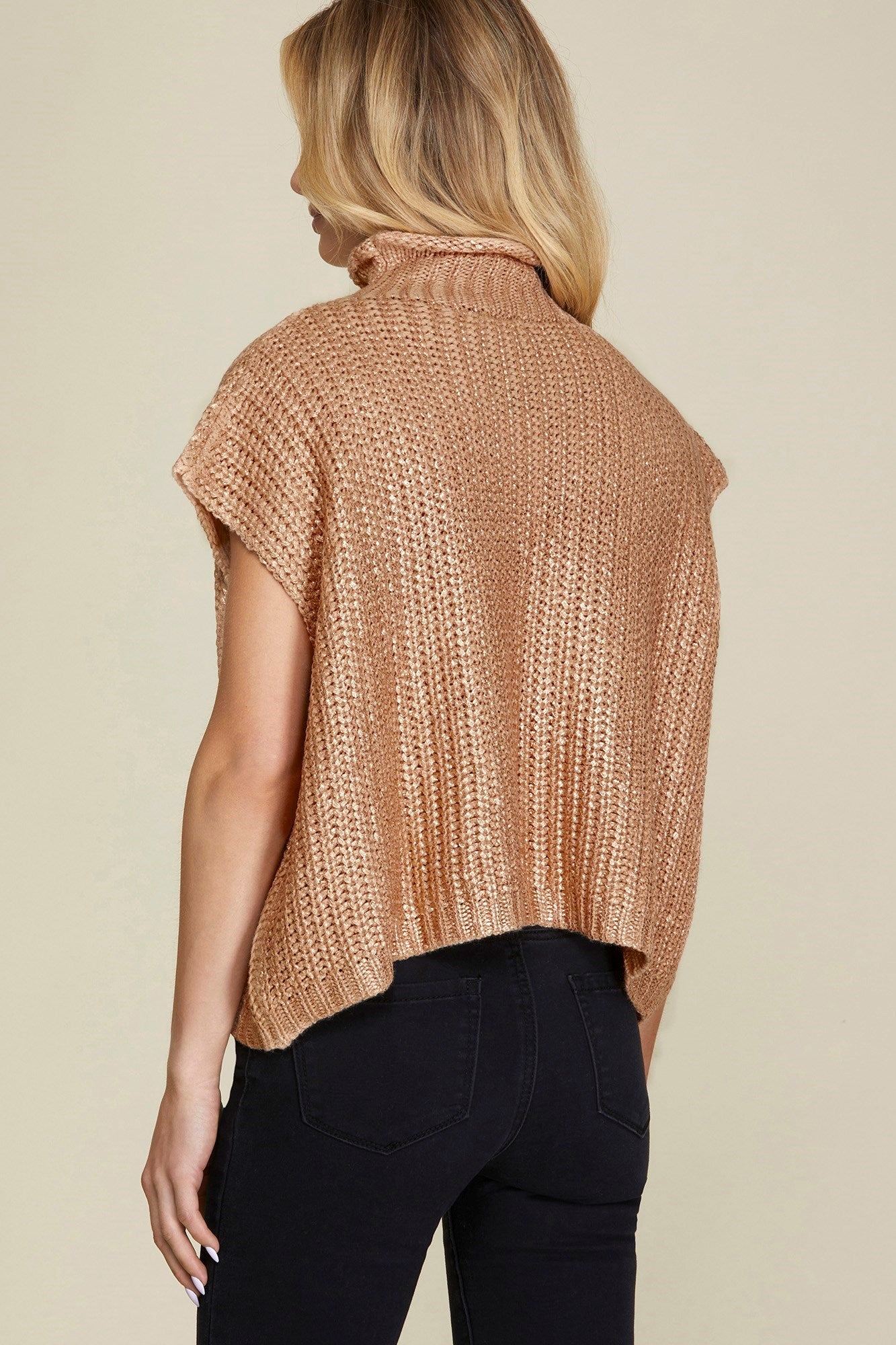 Gold Metallic Foil Top