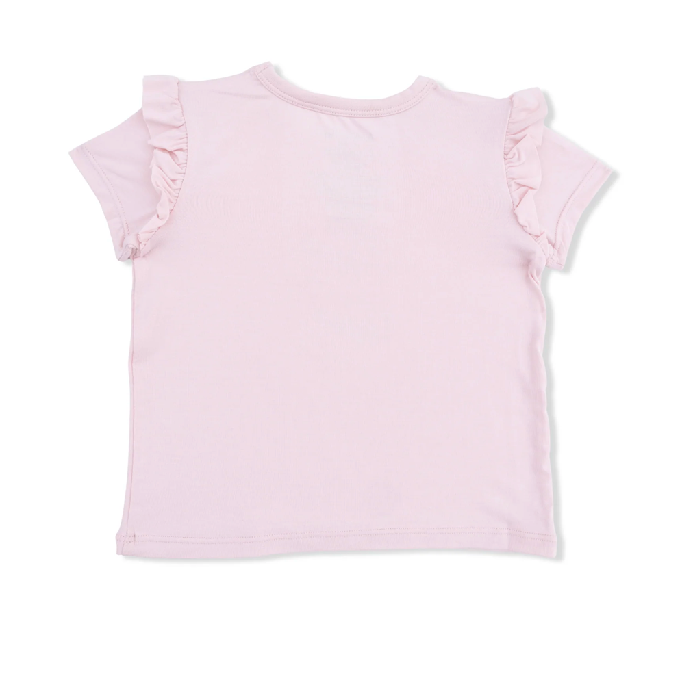 Angel Dear Yee Haw Cowgirl Ruffle Tee