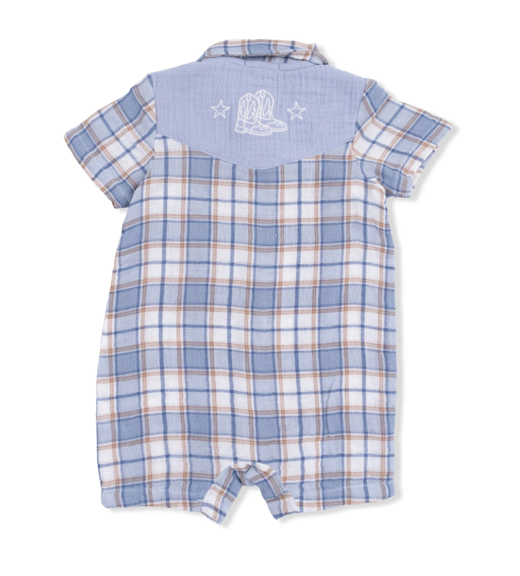 Angel Dear Western Plaid Shortie