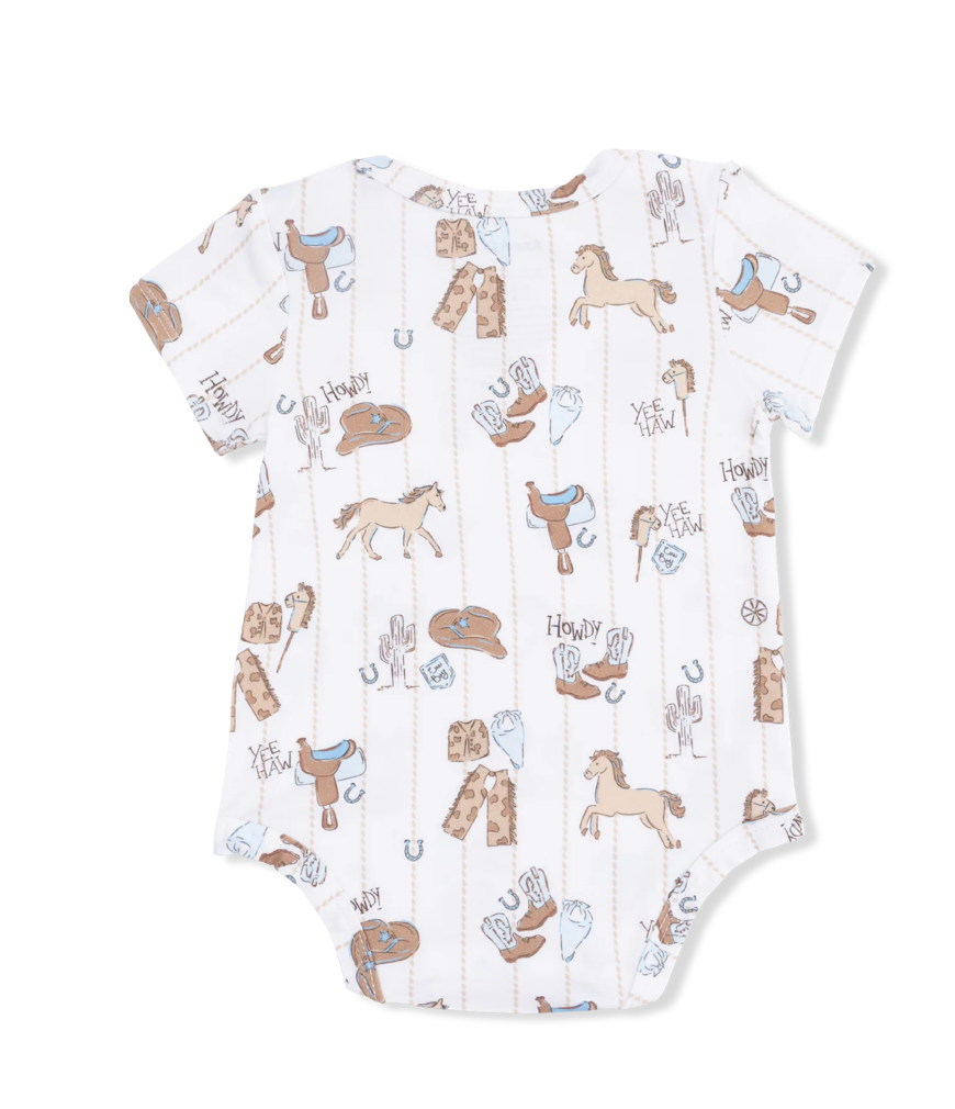 Angel Dear Cowboy Nursery Bodysuit