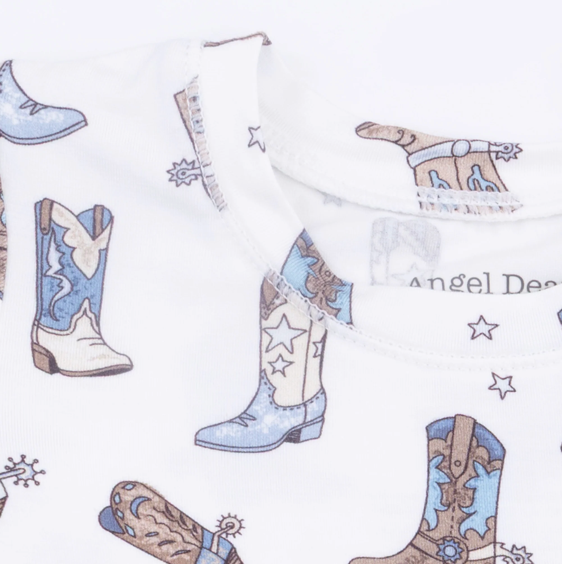 Angel Dear Cowboy Boots Loungewear Set